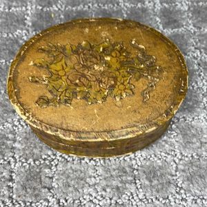 Italian antique paper mache box